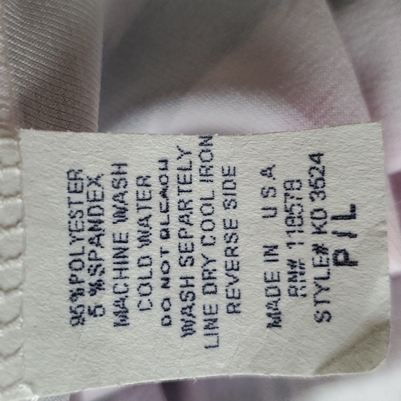 Inesh of LA multi color abstract print dress size Small/Medium - Picture 9 of 9